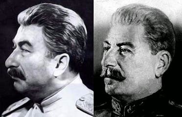 جوزيف ستالين (على اليمين) وفيليكس داداييف