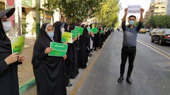 ادامه اعتراضات معلمان «کارنامه سبز» برای سیزدهمین روز متوالی
