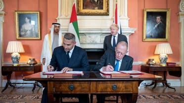 Mubadala, the Abu Dhabi sovereign wealth fund, and the UK Office for Investment (OfI), signed an agreement at Downing Street to significantly expand the UAE-UK Sovereign Investment Partnership (UAE-UK SIP), a framework for investment announced in March 2021. (Supplied: WAM)