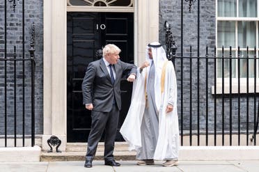 Sheikh Mohamed bin Zayed Al Nahyan, Crown Prince of Abu Dhabi, has said he looks forward to another half century of close relations with the United Kingdom, during a state tour to the British capital. (Twitter)