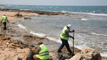 The southern coast of Lebanon found themselves flooded with toxic tar and other contaminants, washed ashore following an accident involving an oil tanker. (Image: Robert McKelvey)