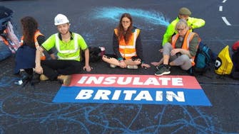 Climate activists stage another protest, block major London motorway again