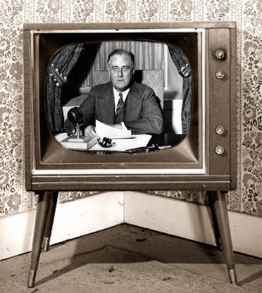 Franklin D. Roosevelt became the first US president to be broadcast on live TV at the New York World’s Fair (File photo)