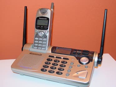 A Panasonic Cordless Answering System KX-TG268ON with handset is shown in Scarsdale, N.Y., Wednesday, Nov. 28, 2001. (File photo: AP)