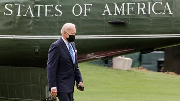 President Joe Biden walks at the White House, Sept. 21, 2021. (Reuters)