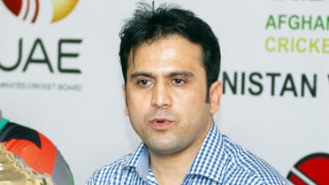  Hamid Shinwari, former CEO of the Afghanistan Cricket Board at a press conference held at the Sharjah Cricket Stadium, in Sharjah, United Arab Emirates, Thursday, Aug. 23, 2012. (AP)