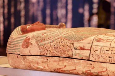 التابوت الأثري الخاص بالكاهن الفرعوني بسماتيك  