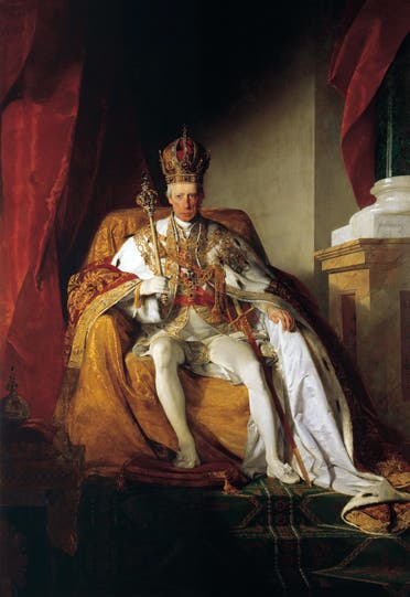 لوحة تجسد الإمبراطور النمساوي فرانسيس الثاني