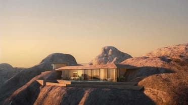 Developers behind Saudi Arabia’s ambitious Red Sea Project has revealed design plans for a new mountain resort named Desert Rock. (Supplied)