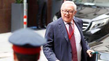 Russian deputy Foreign Minister Sergei Ryabkov arrives for a meeting with U.S. special envoy Marshall Billingslea in Vienna, Austria June 22, 2020. REUTERS/Leonhard Foeger