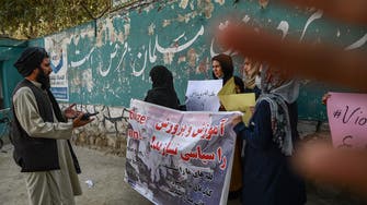 Taliban disperse women protesters with gunfire in Kabul