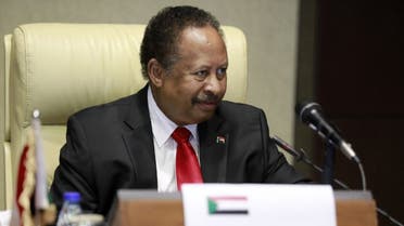 رئيس الوزراء السوداني عبدالله حمدوك (فرانس برس)