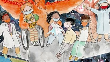 A newly-released storybook aims to help children stay hopeful and positive during the COVID-19 pandemic. (Supplied)