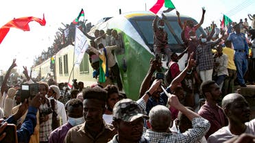 تظاهرات دعم للتحول المدني في السودان (أرشيفية- فرانس برس)