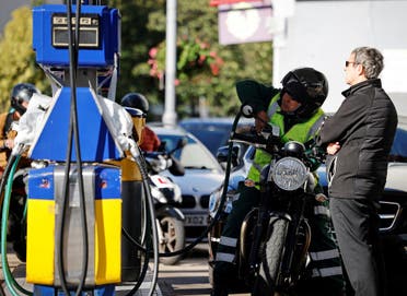 من أزمة الوقود في لندن 