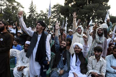 ناشطون مؤيدون لحركة طالبان في باكستان - أرشيفية من فرانس برس