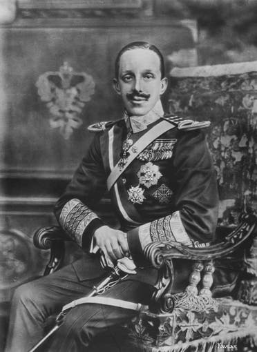 صورة للملك الإسباني ألفونسو الثالث عشر