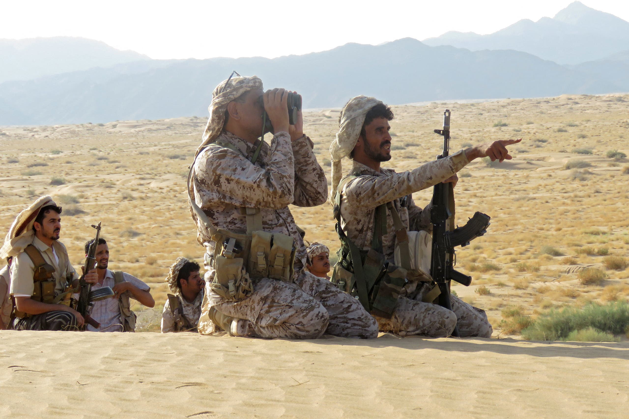 الجيش اليمني في مأرب (أرشيفية من فرانس برس)