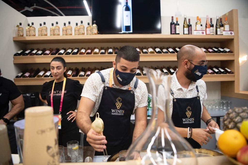 The Wine bar features the Lebanese Wine Industry with more than 19 internationally renowned brands. (Supplied)