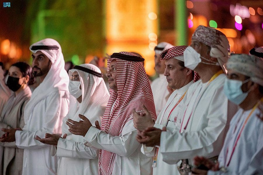 Opening of the Saudi pavilion at Expo 2020 Dubai