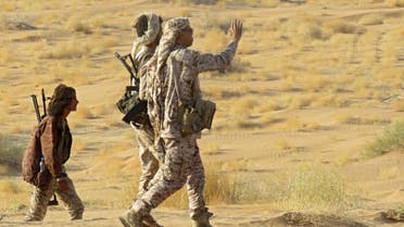 عناصر من الجيش اليمني في مأرب (أرشيفية- فرانس برس)