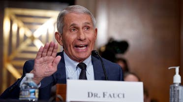 Top infectious disease expert Dr. Anthony Fauci responds to accusations by Sen. Rand Paul (R-KY) as he testifies before the Senate Health, Education, Labor, and Pensions Committee on Capitol hill in Washington, DC. (Reuters)