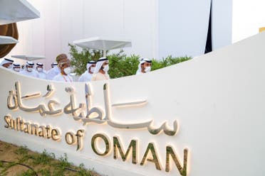 Sheikh Mohammed bin Rashid Al Maktoum visits Oman's pavillion at Expo 2020 Dubai.1 (Twitter)