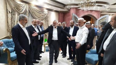 قادة حماس في القاهرة 