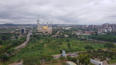 Aerial view of the Abuja city, federal capital city, Nigeria.