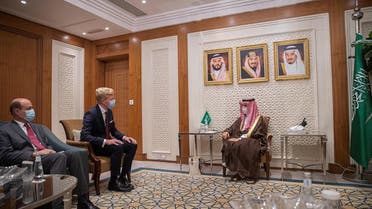 وزير الخارجية السعودي والمبعوث الأممي لليمن