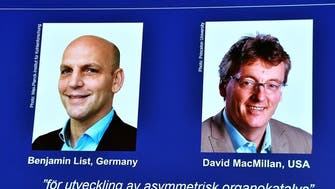 List and MacMillan win Nobel Chemistry Prize for work on ‘molecule building’