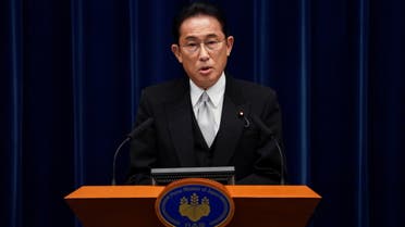  Fumio Kishida, Japan's prime minister, speaks during a news conference at the prime minister's official residence in Tokyo, Japan, October 4, 2021. (File Photo: Reuters)