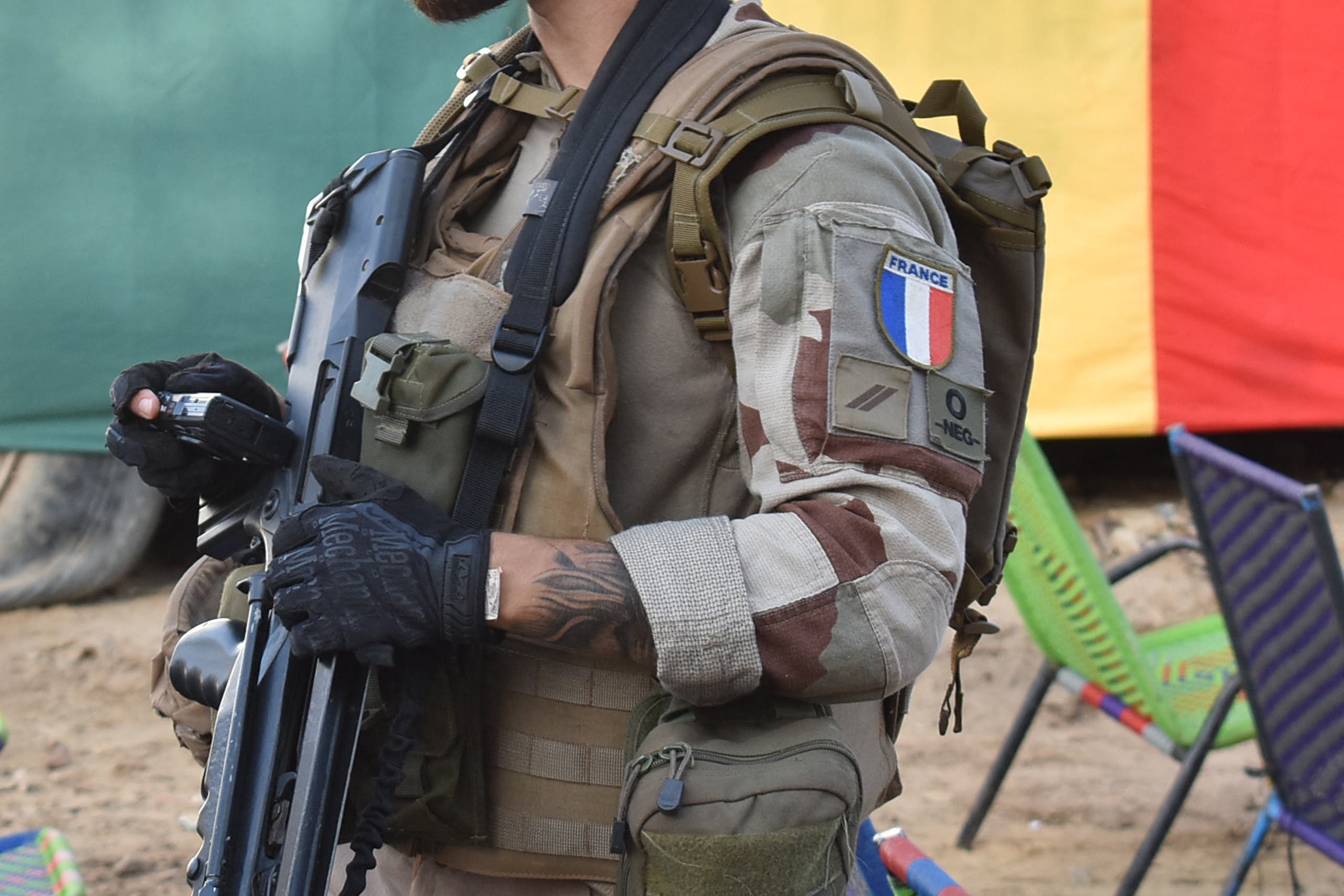 جندي فرنسي في مالي