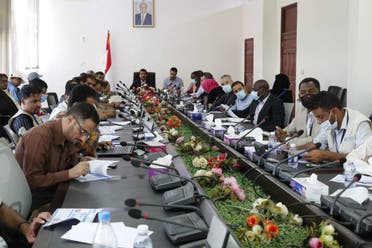 من اللقاء الموسع للمنظمات الدولية والمحلية العاملة في مأرب