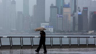 Typhoon prompts Hong Kong to close schools, stock market