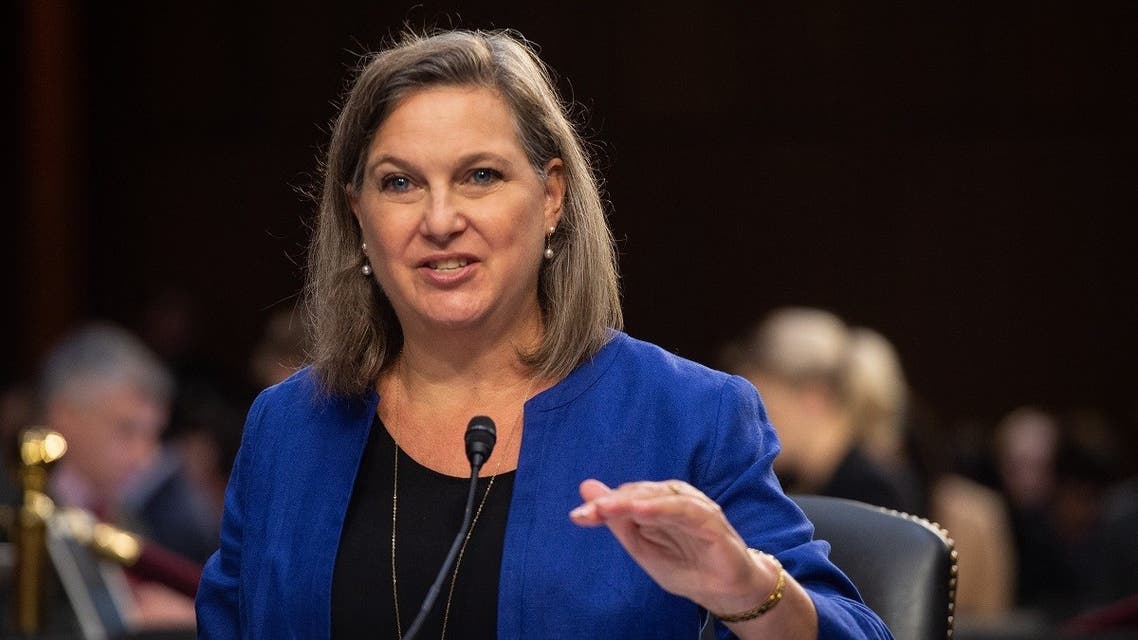 Former US Assistant Secretary of State for European and Eurasian Affairs Victoria Nuland testifies on Capitol Hill, June 20, 2018. (AFP)