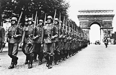 جانب من القوات الألمانية بباريس