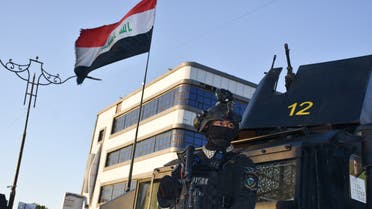 قوات أمنية تنتشر في بغداد (فرانس برس)