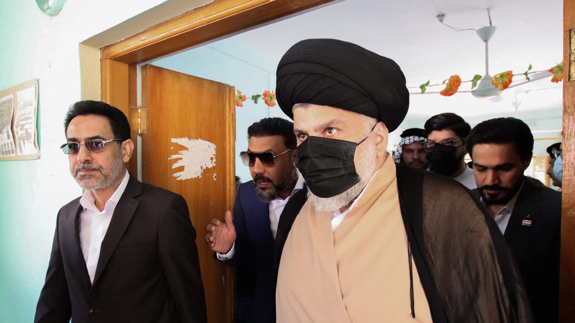 The leader of the Sadrist movement, Muqtada al-Sadr (France Press)