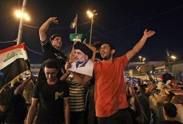 مناصرو مقتدى الصدر في النجف - فرانس برس
