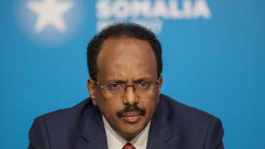 Mohamed Abdullahi Mohamed, President of Somalia, attends the London Somalia Conference' at Lancaster House, May 11, 2017. (File photo: Reuters)