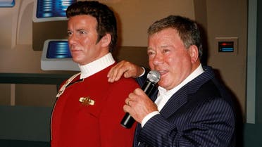 Canadian actor William Shatner speaks as he unveils a wax figure of himself as character Captain James T. Kirk from the Star Trek television series at Madame Tussauds Hollywood. (File photo: Reuters)