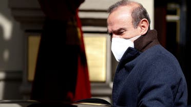 Deputy Secretary General of the European External Action Service (EEAS), Enrique Mora, leaves a meeting of the JCPOA Joint Commission, in Vienna, Austria, April 9, 2021. (Reuters)