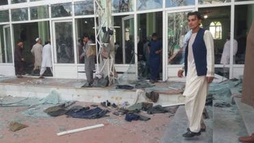 A photo from the site of the blast. (Pajhwok News via Twitter)