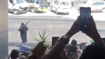 فيديو جديد للحظة سقوط مطلق "آر بي جي" جثة في بيروت