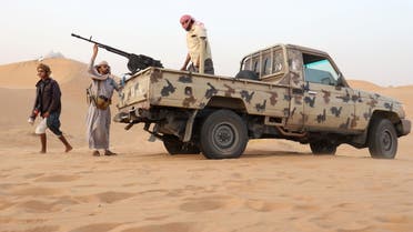 عناصر من الجيش والمقاومة اليمنية في مأرب (أرشيفية- رويترز)