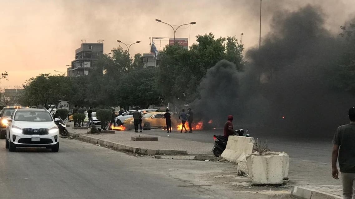 Protests against the election results in Iraq - Palestine Street