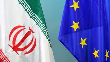 پرچم ایران و اتحادیه اروپا