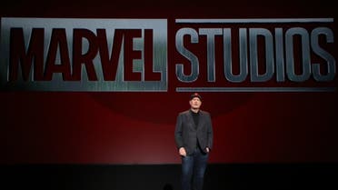 President of Marvel Studios Kevin Feige took part today in the Walt Disney Studios presentation at Disneys D23 EXPO 2019 in Anaheim, Calif.  (AFP)