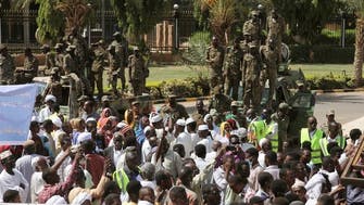 ادامه تجمع معترضان در محوطه امنیتی ساختمان دولت سودان